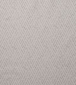 Trellis Fabric by Titley and Marr Silver