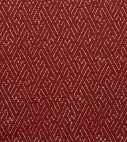 Trellis Fabric by Titley and Marr Tomato