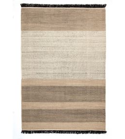 Nanimarquina Tres Stripes rug Black NM177-03-170240 Black