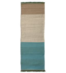 Nanimarquina Tres Stripes Runner rug Green NM176-01-80240 Green