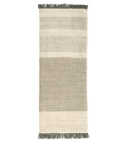Nanimarquina Tres Stripes Runner rug Pearl NM176-05-80240 Pearl