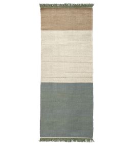Nanimarquina Tres Stripes Runner rug Salvia NM176-03-80240 Salvia