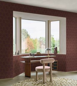 Tressana Wallpaper by Casamance Amande/Dore