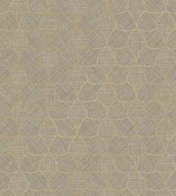 Tressana Wallpaper by Casamance Sepia/Dore