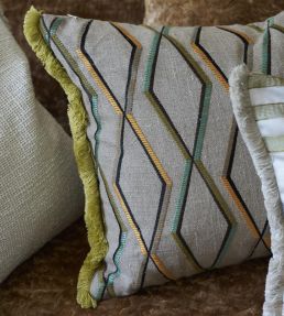 Trevenna Cushion 60 x 45cm by Designers Guild Olive