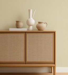 Triangle Trellis Wallpaper by Scion Buttercup