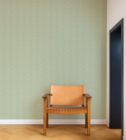 Triangle Trellis Wallpaper by Scion Kelly Green