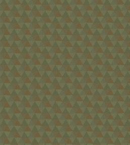 Triangles Tropicales Wallpaper by Jannelli&Volpi Brown/Green