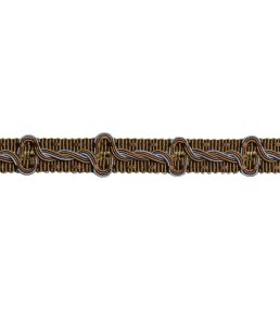 Trianon Braid Trimming by Samuel & Sons Chocolat