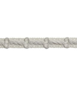 Trianon Braid Trimming by Samuel & Sons Pearl