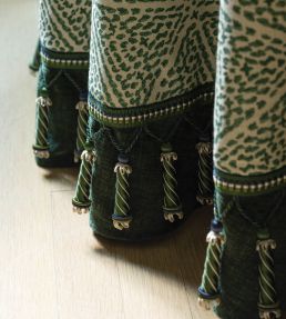 Trianon Carved Beaded Fringe Trimming by Samuel & Sons Pearl