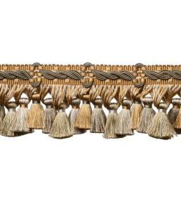 Trianon Scalloped Tassel Fringe Trimming by Samuel & Sons Citrine