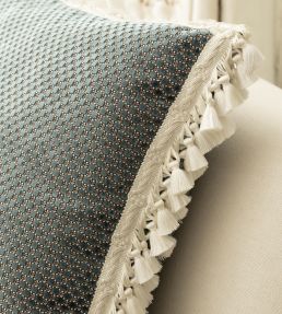 Trianon Scalloped Tassel Fringe Trimming by Samuel & Sons Marzipan