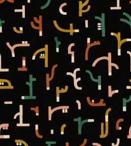 Tribal Tongue Wallpaper by Tres Tintas Black
