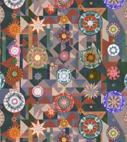 Trinquetaille Fabric by Christian Lacroix Terre Cuite