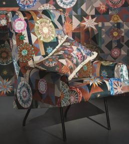 Trinquetaille Fabric by Christian Lacroix Terre Cuite