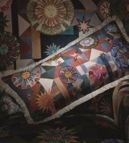 Trinquetaille Cushion 60 x 30cm by Christian Lacroix Terre Cuite