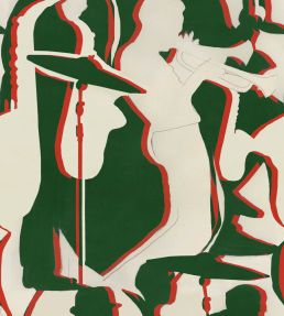 Tripping Wallpaper by MINDTHEGAP Green