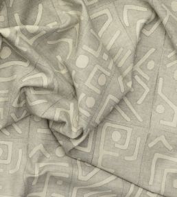 Trojan Outdoor Fabric by Andrew Martin Smoke