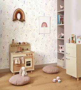 Tropical Birds Wallpaper by Casadeco Parme