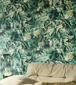 Tropicali Wallpaper by Arte Lemony Green