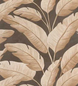 Tropicalia Wallpaper by Caselio Noir Sepia