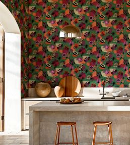 Tropicalia Wallpaper by Tres Tintas Verde
