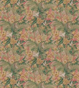 Trumpet Flowers Fabric by GP & J Baker Blush