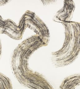 Tsauri Gilt Fabric by Black Edition Oro