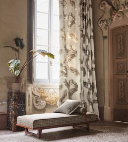 Tsauri Gilt Fabric by Black Edition Oro