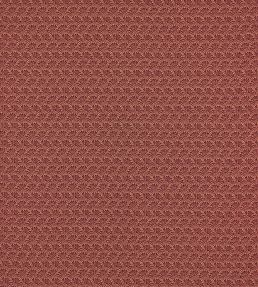 Tudor Damask Fabric by Zoffany Cochineal