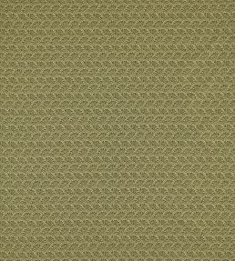 Tudor Damask Fabric by Zoffany Olivine