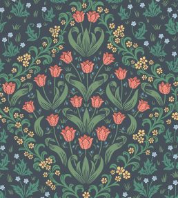 Tudor Garden Wallpaper by Cole & Son Rouge Forest
