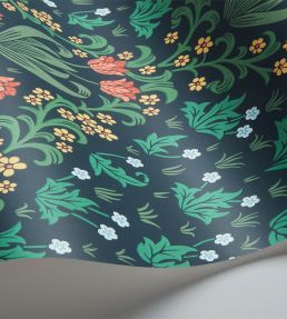 Tudor Garden Wallpaper by Cole & Son Rouge Forest