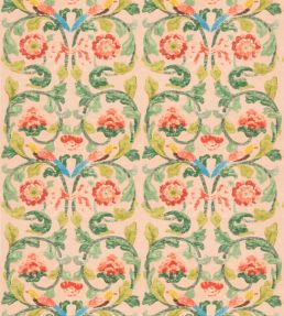 Tudor Rose Fabric by GP & J Baker Plaster