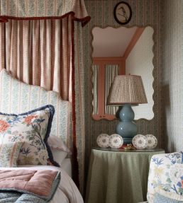 Tuffley Fabric by GP & J Baker Soft Red