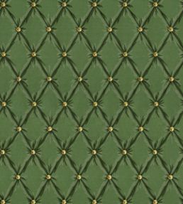 Tufted Panel Wallpaper by MINDTHEGAP Forest Green
