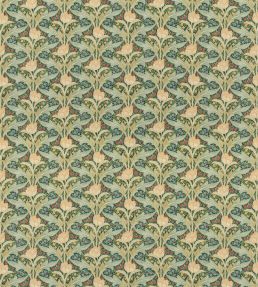 Tulip & Jasmine Cotton Fabric by GP & J Baker Emerald
