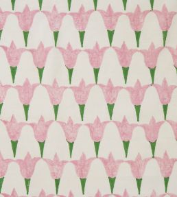 Tulip Fabric by Molly Mahon Rose/Grass