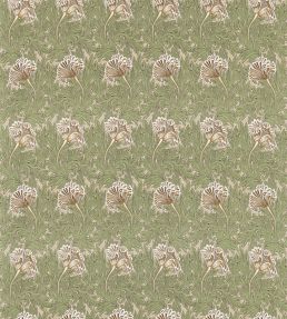 Tulip Fabric by Morris & Co Artichoke/Gold