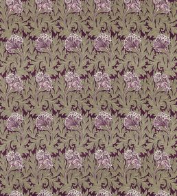 Tulip Fabric by Morris & Co Heather/Olive