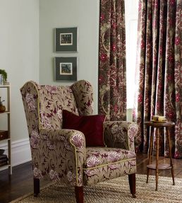 Tulip Fabric by Morris & Co Heather/Olive