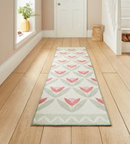 Scion Tulip Trellis Runner rug Blush STULTRE1BLU6123 Blush