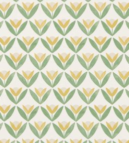 Tulip Trellis Wallpaper by Scion Honey