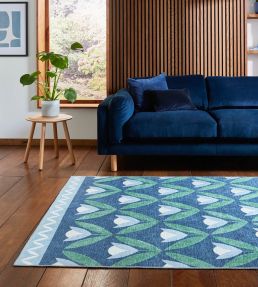 Scion Tulip Trellis rug Midnight STULTRE2MID7615 Midnight