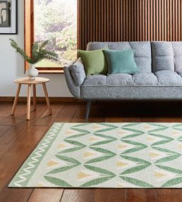 Scion Tulip Trellis rug Pine STULTRE3PIN7615 Pine