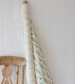 Tulip Wave Fabric by Sophie Harpley Pistachio