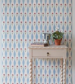 Tulip Wave Wallpaper by Sophie Harpley Sky