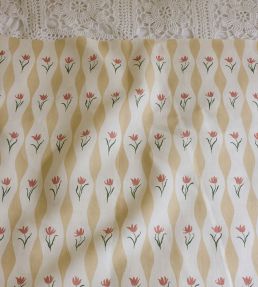 Tulip Wave Fabric by Sophie Harpley Straw