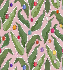 Tulips Festival Wallpaper by Ottoline Pink